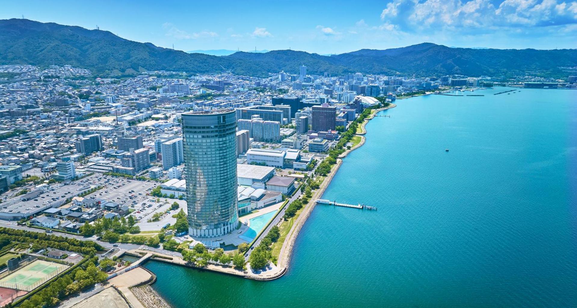 Lake Biwa Otsu Prince Hotel מראה חיצוני תמונה